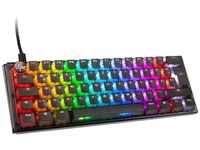 Ducky One 3 Aura Black Mini Gaming Tastatur, RGB LED - MX-Speed-Silver