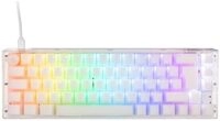 Ducky One 3 Aura White Mini Gaming Tastatur, RGB LED - MX-Blue