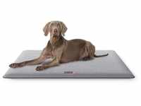 Knuffelwuff kuschelige Hundematte Calliope aus Teddy Material 100x70cm Grau -