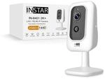 INSTAR IN-8401 2K+ Weiss - LAN/WLAN &Uuml;berwachungskamera mit KI (AI) - IP Kamera -
