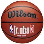 Wilson Basketball, Jr. NBA Authentic, Outdoor, Tackskin Cover, Gr&ouml;&szlig;e: 7, Braun