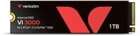 Verbatim Vi3000 NVMe M.2 Interne SSD 1TB PCIe Gen3 bis 3100MB/s Laufwerk