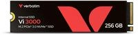 Verbatim Vi3000 NVMe M.2 SSD 256 GB, internes SSD-Laufwerk mit PCIe Gen 3
