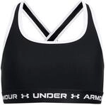 Under Armour M&auml;dchen G Crossback Mid Solid BH, Schwarz, L EU