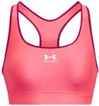 Under Armour Womens Sport Bras Women's HeatGear&reg; Armour Mid Padless Sports Bra, Psh,