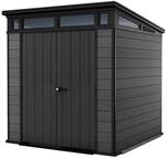 Keter Cortina 7x7 Gartenhaus, modern & wetterfest, EVOTECH&trade;-Material, Doppelt&uuml;ren,