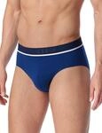 Schiesser Herren 3 Pack Slips Bio Baumwolle Multipack - 95/5 Organic, Sortiert
