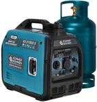 K&ouml;nner & S&ouml;hnen KS 3100iG S LPG/Benzin-Inverter-Generator 3100 W, Notstromaggregat,