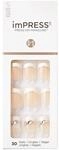 KISS imPRESS Press-On Manicure, Believe, kurze L&auml;nge und quadratisch, mit PureFit