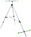 Jenzi Surf-Rod-Pod, TELE 2 VERS.AUFL - Aluminium Dreibein Rutenhalter f&uuml;r