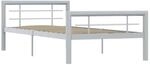 vidaXL Bettgestell Bett Metallbett Schlafzimmerbett Einzelbett Bettrahmen