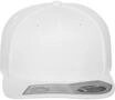 Flexfit 110 Fitted Snapback Cap, Farbe Wei&szlig;, Gr&ouml;&szlig;e One Size