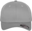 Flexfit Unisex Cap Wooly Combed, Unisex Baseballkappe, Youth, Silver