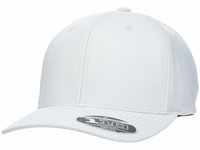 Flexfit Uni 110P-110 Cool & Dry Mini Pique Cap, Silver, one Size
