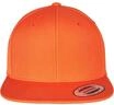 Flexfit Unisex-Adult Classic Snapback Baseball Cap, orange, one Size, einheitsgr&ouml;&szlig;e