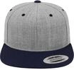 Flexfit Unisex Mesh Trucker M&uuml;tze, Heather Grey/Navy,S/M
