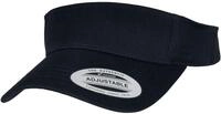 Flexfit Unisex Curved Visor Cap Kape, Schwarz, Einheitsgr&ouml;&szlig;e EU