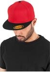 Flexfit Erwachsene M&uuml;tze Premium 210 Fitted 2-Tone, Red/Blk, L/XL, 6210T