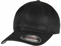Flexfit Unisex 360-FLEXFIT 360 OMNIMESH Cap Baseballkappe, Black, S/M