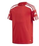 adidas Jungen Squadra 21 Jersey, Team Power Red / White, 15-16 Years