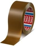 Tesa 04124-00096-00 PVC-Verpackungsklebeband "Premium" 66 m x 50 mm in gelb-braun