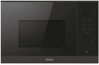 Haier SERIE 4 HWO38MG6HXB Einbaumikrowelle mit Grill/Nische 38 cm / 8 Leistungsstufen