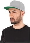 Flexfit Classic Snapback Cap, M&uuml;tze f&uuml;r Kinder, One Size, Farbe Silver
