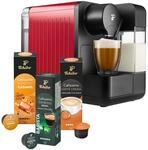 Tchibo Cafissimo &bdquo;milk Kaffeemaschine Kapselmaschine inkl. 30 Kapseln f&uuml;r Caff&egrave;