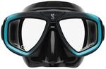 SCUBAPRO Zoom EVO Tauchmaske , Farbe:schwarz-t&uuml;rkis