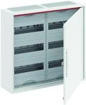 Schaltschrank CA23V Stahl Aufputz mit T&uuml;r IP44 wei&szlig; 16 x 55 x 50 cm