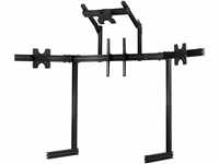 Next Level Racing Elite Freestanding Complete Quad Monitor Stand - Black Edition