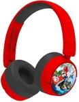 OTL Technologies MK0983 Mario Kart Kabellose Kinder-Kopfh&ouml;rer, Rot