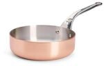 De Buyer 6436.24 Konische Sauteuse, Kupfer, orange, 45,5 x 24 x 13 cm