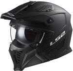 LS2, Jet/Modularhelme Motorrad DRIFTER SOLID Matt Black, L