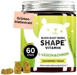 N&auml;hrstoff-Komplex Gummies &ndash; Burn Baby Burn Shape Gummies mit Chrom, Biotin, Zink,