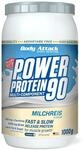 Body Attack POWER PROTEIN 90 - Milchreis - 1kg Dose - Mehrkomponenten Protein Pulver,