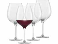 SCHOTT ZWIESEL Burgunder Rotweinglas For You (4er-Set), bauchige Burgundergläser