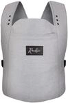 ROOKIE Babytrage Classic Grau - F&uuml;r Neugeborene ab Geburt bis 15kg - Baby Trage aus