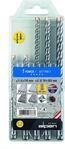 Alpen SDS-plus Hammerbohrerset FORCE X MB 5 mit Kunststoffbox (5-tlg, 4 Schneiden, &Oslash;