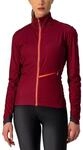 Castelli 4521540 GO W JACKET Jacket Women's BORDEAUX/BRILLIANT PINK XL