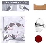 KEUCO Klebe-Set Typ 10 f&uuml;r einarmigen Handtuchhalter, Ersatzrollenhalter,...