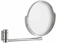 Keuco Wand-Kosmetikspiegel mit Schwenkarm und Drehgelenk, Ø 20,5cm, rund,...