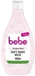 bebe Soft Body Milk 400 ml, schnell einziehende Bodylotion mit Jojoba&ouml;l und