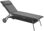 Lafuma MOBILIER - Hohe gepolsterte Sonnenliege/Gartenliege - Miami II - BeComfort&reg; -