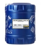 MANNOL 7830 4-Takt Motor&ouml;l 20W-50 f&uuml;r Motorrad, API SN, JASO MA2, 10L 