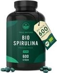 Bio Spirulina Presslinge &ndash; 600 Tabletten (500 mg) &ndash; 4.000mg hochdosiert &ndash;