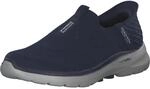 Skechers Herren Slip-ins: Go Walk 6 &ndash; Einfach Anzuziehende Wander Sneaker, Navy
