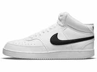 Nike Herren Court Vision Walking-Schuh, White/Black-White, 47.5 EU
