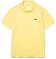 Lacoste Herren Polo-Shirt Kurzarm L1212, M&auml;nner Polo-Hemd,2 Knopf,Regular Fit,Gelb,3