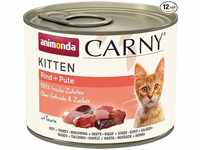 animonda Carny Kitten Nassfutter für Katzen, Katzenfutter Dosen nass für Kitten,